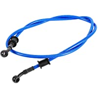 Latiguillo Freno de Moto- 50 cm a 120 cm Manguera de Freno- Tubos de Frenos (500mm-Azul)